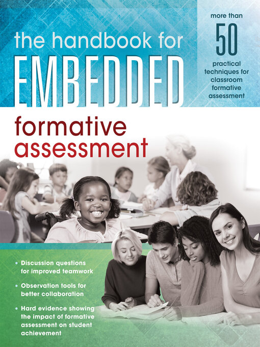 Cover image for Handbook for Embedded Formative Assessment